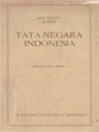 Tata-Negara Indonesia Dengan Bagian-Umum