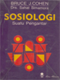 Sosiologi: Suatu Pengantar