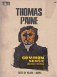 Image of Common Sense And Other Writings
