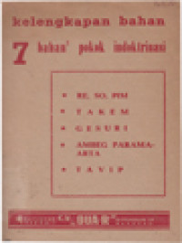 Kelengkapan Bahan - 7 Bahan-bahan Pokok Indoktrinasi: RE.SO.PIM., TAKEM, GESURI, AMBEG PARAMA-ARTA, TAVIP