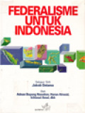 Federalisme Untuk Indonesia