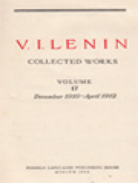 Image of Collected Works XVII: December 1910 - April 1912