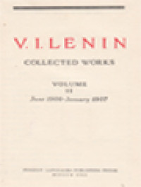 Collected Works XI: June 1906 - January 1907