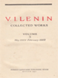 Collected Works V: May 1901 - February 1902