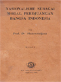 Nasionalisme Sebagai Modal Perdjuangan Bangsa Indonesia I