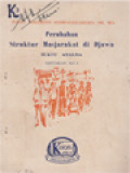 Perubahan Struktur Masjarakat Di Djawa: Suatu Analisa