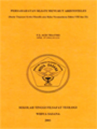Image of Persahabatan Sejati Menurut Aristoteles (Suatu Tinjauan Kritis Filosofis Atas Buku Nicomachean Ethics VIII Dan IX)