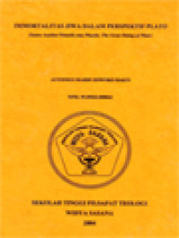 Image of Immortalitas Jiwa Dalam Perspektif Plato, (Suatu Analisa Filosofis Atas Phaedo, The Great Dialog Of Plato)