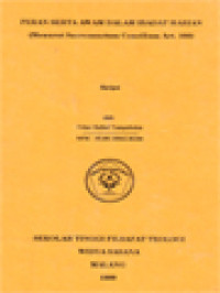 Image of Peran Serta Awam Dalam Ibadat Harian, (Menurut Sacrosanctum Concilium Art. 100)