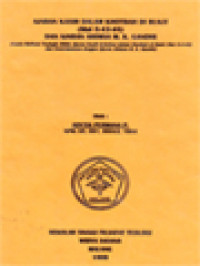 Ajaran Kasih Dalam Khotbah Di Bukit (Mat 5:43-48) Dan Ajaran Ahimsa M. K. Gandhi, (Suatu Refleksi Teologi Biblis Ajaran Kasih Kristiani Dalam Khotbah Di Bukit (Mat 5:4-48) Dan Kemiripannya Dengan Ajaran Ahimsa M. K. Gandhi)