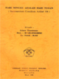 Hari Minggu Adalah Hari Tuhan, (Sacrosanctum Concilium Artikel 106)