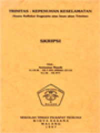 Trinitas: Kepenuhan Keselamatan, (Suatu Refleksi Dogmatis Atas Iman Akan Trinitas)