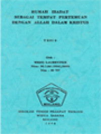 Image of Rumah Ibadat Sebagai Tempat Pertemuan Dengan Allah Dalam Kristus