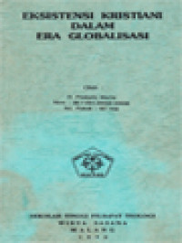 Image of Eksistensi Kristiani Dalam Era Globalisasi
