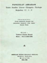 Image of Panggilan Abraham, Suatu Analisa Literer-Eksegetis-Teologis Kejadian 12:1-9