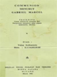 Image of Communion Menurut Gabriel Marcel