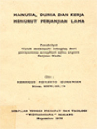 Image of Manusia, Dunia Dan Kerja Menurut Perjanjian Lama