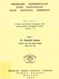 Image of Problem Penderitaan Satu Tantangan Bagi Manusia Beriman