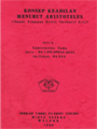 Image of Konsep Keadilan Menurut Aristoteles (Suatu Tinjauan Kritis Normatif Etis)