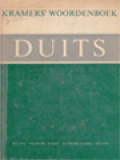 Kramers' Duitsch Woordenboek: Duits-Nederlands; Nederlands-Duits