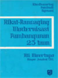 Dhedhasaring Pambudi Ngenani Rikat-Rancanging Modernisasi Pembangunan 25 Taun