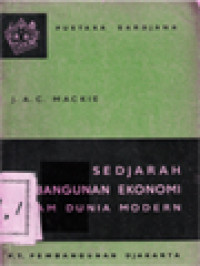 Image of Sedjarah Pembangunan Ekonomi Dalam Dunia Modern II
