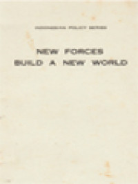 New Forces Build A New World