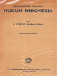 Image of Pengantar Dalam Hukum Indonesia