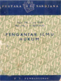 Pengantar Ilmu Hukum