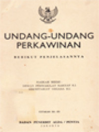 Undang-Undang Perkawinan Berikut Penjelasannya