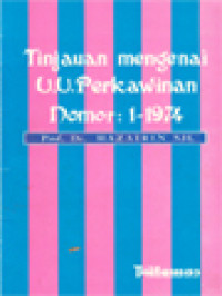 Tinjauan Mengenai U.U Perkawinan Nomor: 1-1974