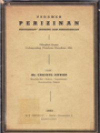 Pedoman Perizinan: Perusahaan-Perusahaan Industri Dan Perdagangan