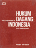 Hukum Dagang Indonesia, Jilid I (Bagian Pertama)