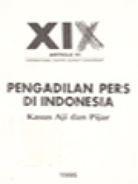Image of Pengadilan Pers Di Indonesia: Kasus Aji Dan Pijar