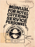 Manual For Hotel / Catering Service Personnel