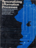 Personalizing Information Processes: Educational, Occupational, And Personal-Social