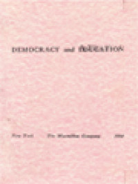 Democracy And Education