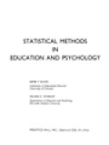 Statistical Methods In Education And Psychology