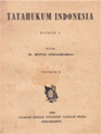 Image of Tatahukum Indonesia I