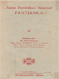 Image of Sistem Pendidikan Nasional Pantjasila
