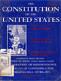 Image of The Constitution Of The United States