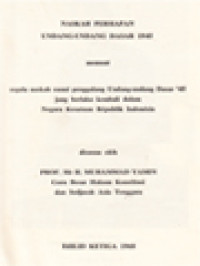Image of Naskah Persiapan Undang-Undang Dasar 1945 III: Memuat Segala Naskah Resmi Penggalang Undang-Undang Dasar 45 Yang Berlaku Kembali Dalam Negara Kesatuan Republik Indonesia