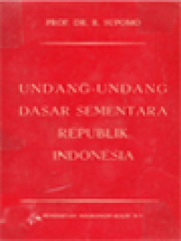 Image of Undang-Undang Dasar Sementara Republik Indonesia