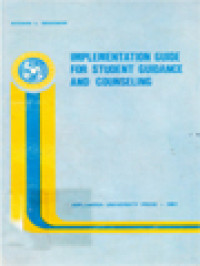 Image of Implementation Guide For Student Guidance And Counseling