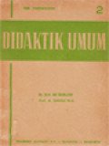 Didaktik Umum (Ilmu Mangadjar)