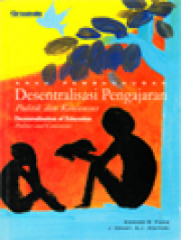 Image of Arah Pembangunan Desentralisasi Pengajaran Politik Dan Konsensus