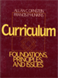 Curriculum: Foundations, Principles And Issues