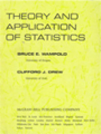 Theory And Application Of Statistics