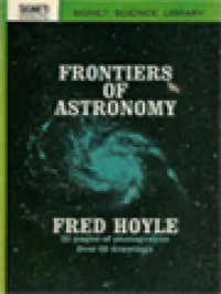 Frontiers Of Astronomy