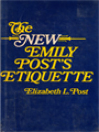 The New Emily Post's Etiquette